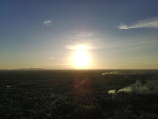 sun in the afternoon