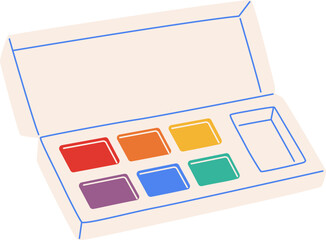 Watercolor Paint Box

