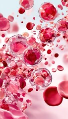 Red blood cells in motion