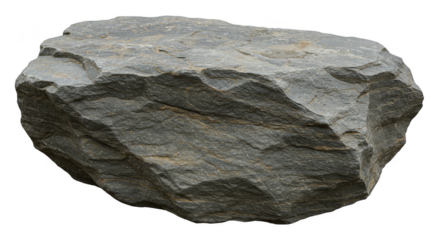 Isolated Gray Granite Stone Texture Mineral Element Solid Seamless