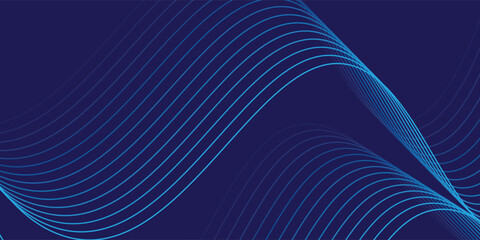 banner background blue gradations with wvaes lines colorful pink and blue gradations. background modern design technology vector illustration eps10