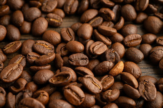 Coffee bean for drink in morning, nature food.