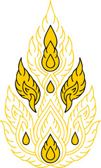 Thai pattern
Lai Thai design
Traditional ornament
Kanok vector
Asian decorative motif