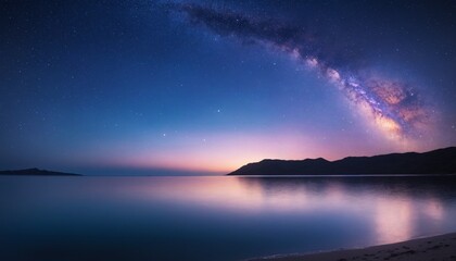 Heavenly Sky Reflected on Still Water
