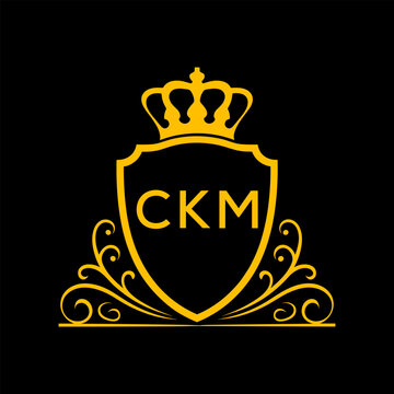 Dynamic Tech Logo Design with CKM Letters and Abstract Motion Elements &ndash; Modern Business Identity. CKM Letter logo.
