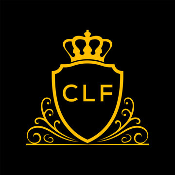 Dynamic Tech Logo Design with CLF Letters and Abstract Motion Elements &ndash; Modern Business Identity. CLF Letter logo.
