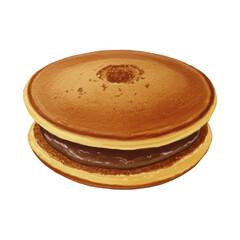 Japanese Dorayaki Pancake Sweet Dessert Food Isolated Transparent Background