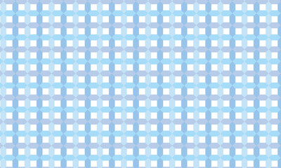 青い六角形のラインで囲んだ四角い格子柄