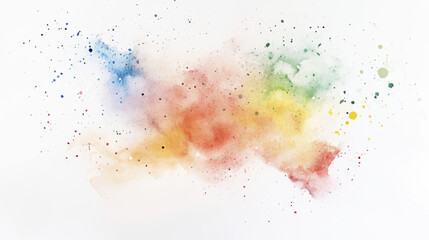 Abstract watercolor art background template. pink and blue read watercolor backdrop empty space for text, banner, presentation or product display graphic design