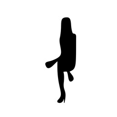 Silhouette person