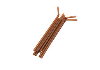 Pile of Crunchy Chocolate Sticks on Transparent Background Delicious Treat