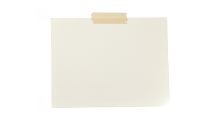 Paper Note Beige Adhesive Texture Office Clipboard Blank Isolated