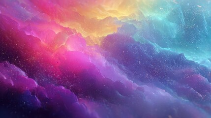 bright multi-colored gradient with noises