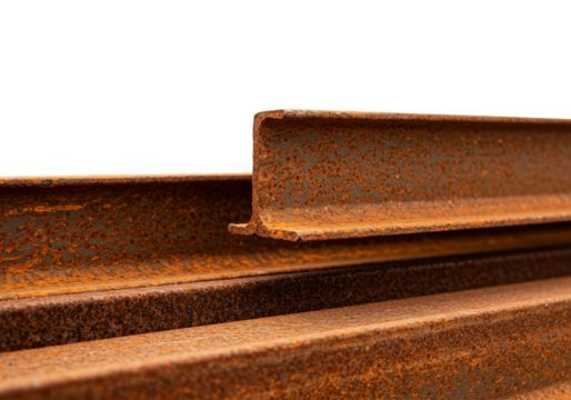 Rusty Metal Steel Texture Background Transparent Isolated Industrial