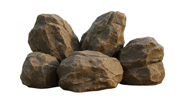 Pile Rocks Stones Isolated Texture Rock Pebble Nature Transparent PNG - Powered by Adobe