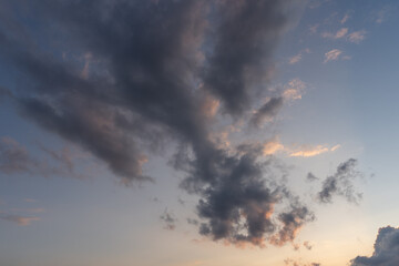 clouds at sunset