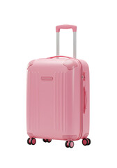Pink Suitcase Isolated Travel Bag Luggage Vacation Illustration