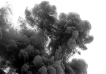 Smoke Cloud Abstract Background Transparent Effect, Isolated Design Element