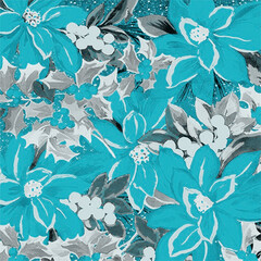 Colorful Geometric Multicolour All Over Fabric Design