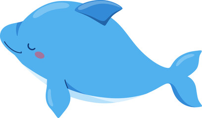 Cute Dolphin Cartoon