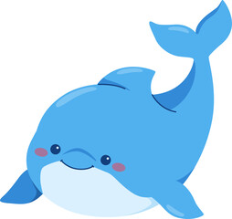 Cute Dolphin Cartoon