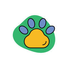 Wildlife Icon vector stock illustration