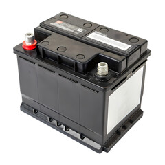 Automotive Battery Group Size Lead Acid 12V Power Source Car Battery Replacement on transparent background
