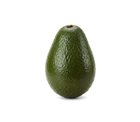 Avocado isolated on white background.