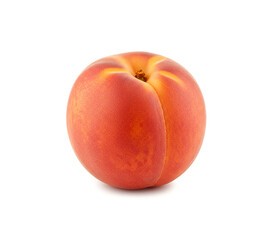 Peech isolated on white background.