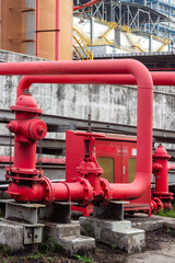 Industrial Fire Protection Piping System