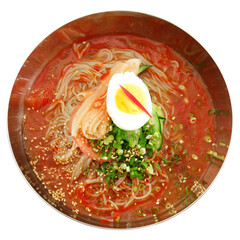 Korean Cold Buckwheat Noodle, mackgussu