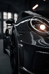 車のヘッドライト