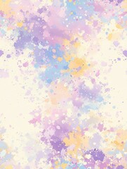 Obraz premium anime soft pastel color watercolor background
