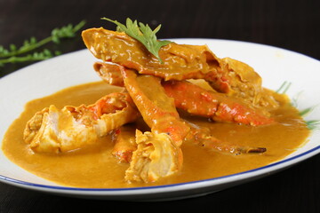 food, japanese cuisine, delicious, curry crab legs