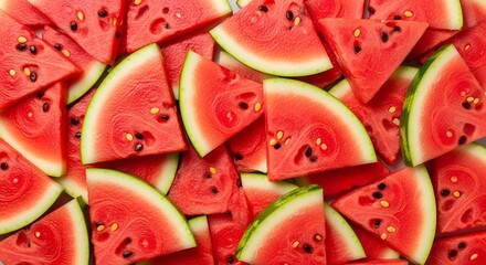 Watermelon Slices Summer Refreshment