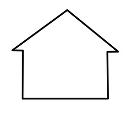 house icon on white background