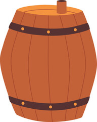 Wooden Barrel Element

