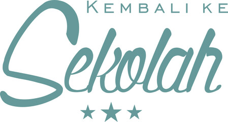 Kembali ke Sekolah Typography