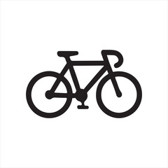 bicycle isolated on white