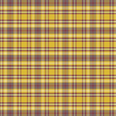 Classic Yellow and Maroon Plaid Pattern - Autumn Tartan Fabric Background