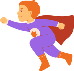 Little boy superhero

