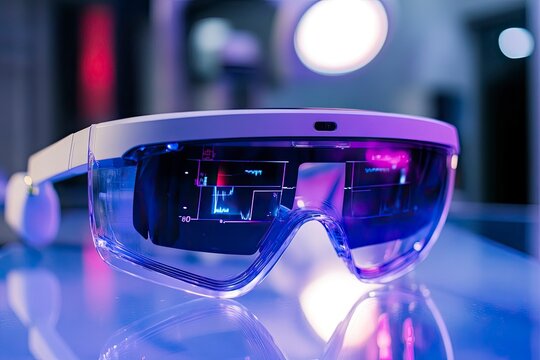 Smart medical glasses improve visualization of patient data