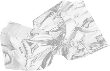 Transparent Crumpled Tape Texture