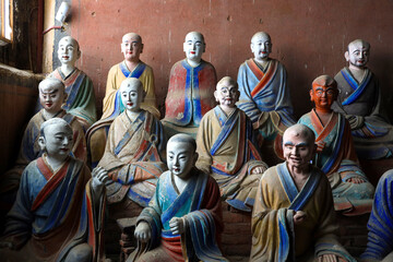 Fototapeta premium Foguang Temple, Wutai County, Xinzhou, Shanxi, China