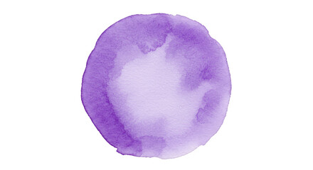 Purple Watercolor Stain Blob Abstract Background Ink Spot Illustration