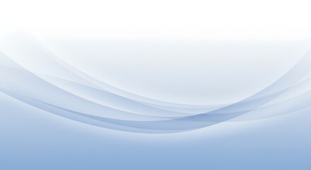 Obraz premium Elegant blue and white desktop wallpaper, subtle abstract waves, for a clean look.