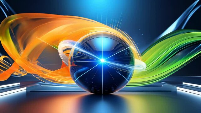 video of The comprehensive business concept presented a cutting-edge, adaptable technology known for its vivid colors and exceptional quality