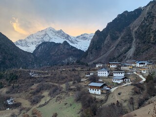 Yubeng Village Under the Snow - capped Mountain: Gentle Strokes of the Tibetan Secret Realm