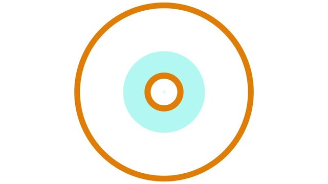 4K Circle Animated Background for any needs.