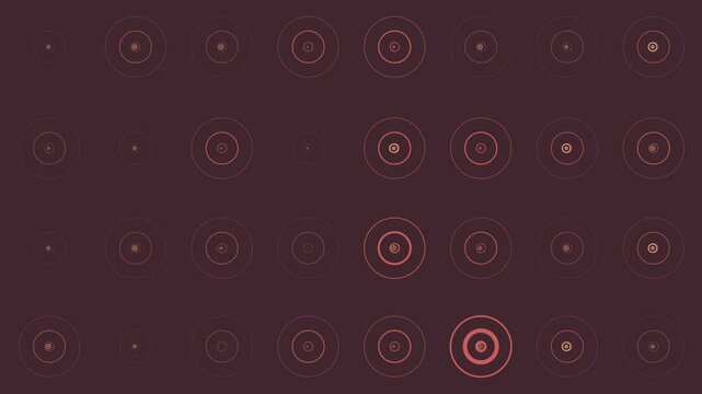 4K Circle Animated Background